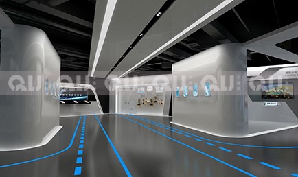 中国商用飞机有限责任公司北京民用飞机技术研究中心展厅设计